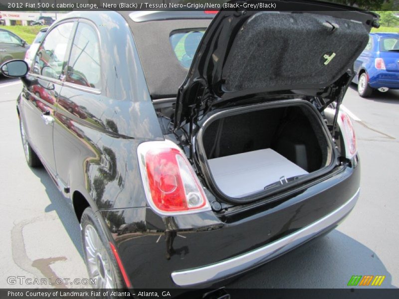  2012 500 c cabrio Lounge Trunk