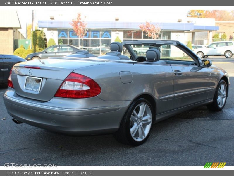 Pewter Metallic / Ash 2006 Mercedes-Benz CLK 350 Cabriolet