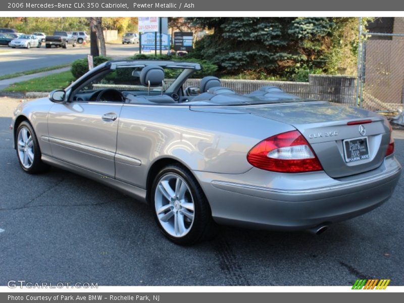 Pewter Metallic / Ash 2006 Mercedes-Benz CLK 350 Cabriolet