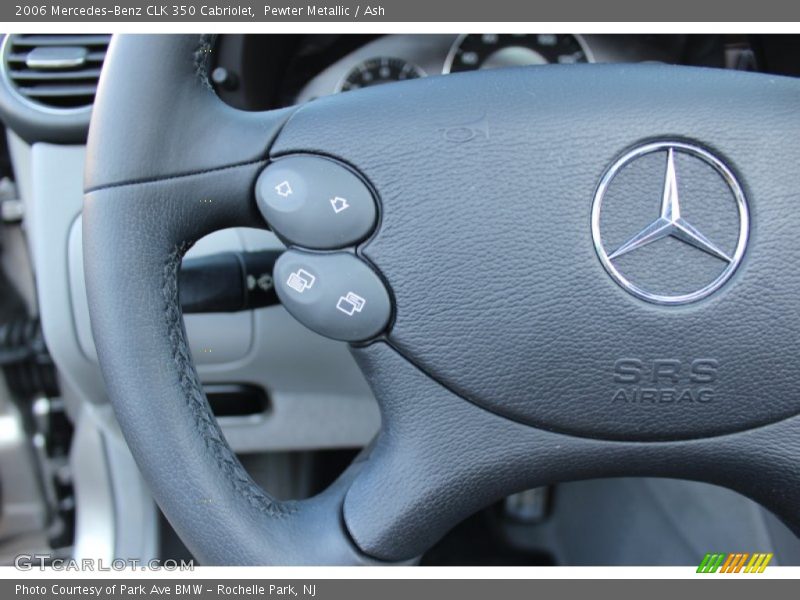 Pewter Metallic / Ash 2006 Mercedes-Benz CLK 350 Cabriolet