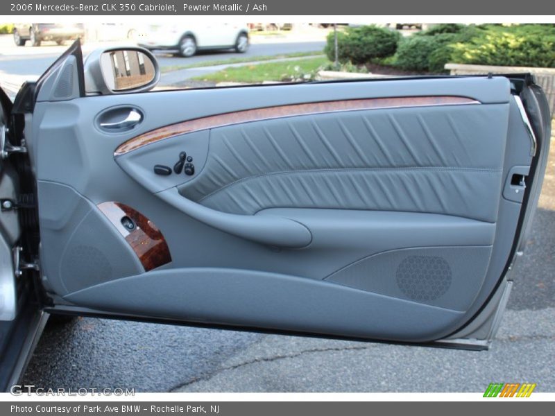 Pewter Metallic / Ash 2006 Mercedes-Benz CLK 350 Cabriolet
