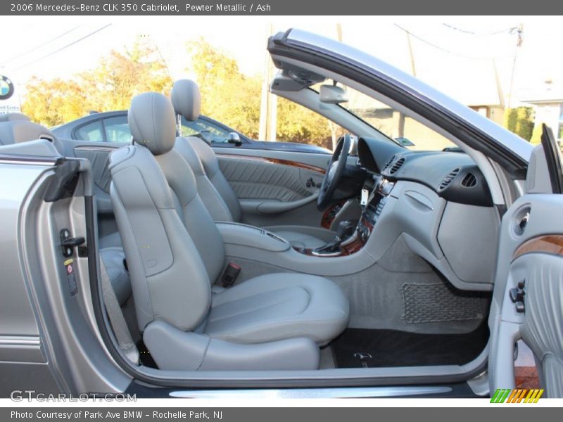 Pewter Metallic / Ash 2006 Mercedes-Benz CLK 350 Cabriolet