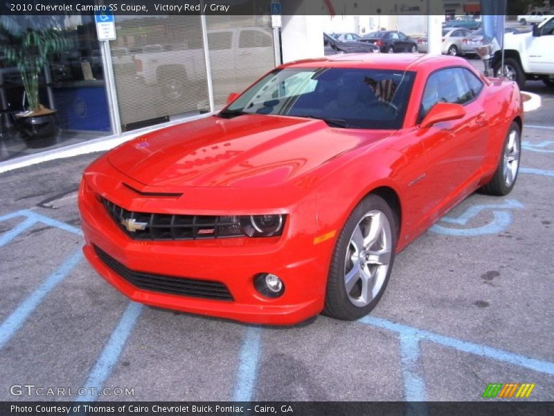 Front 3/4 View of 2010 Camaro SS Coupe