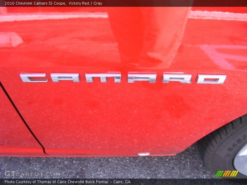 Camaro Lettering - 2010 Chevrolet Camaro SS Coupe