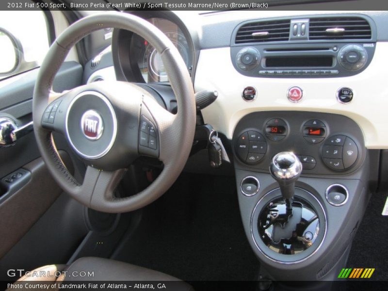 Dashboard of 2012 500 Sport