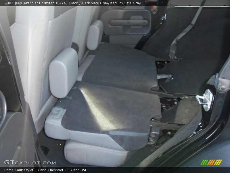 Black / Dark Slate Gray/Medium Slate Gray 2007 Jeep Wrangler Unlimited X 4x4
