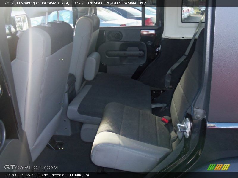 Black / Dark Slate Gray/Medium Slate Gray 2007 Jeep Wrangler Unlimited X 4x4