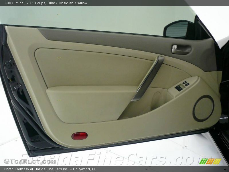 Black Obsidian / Willow 2003 Infiniti G 35 Coupe