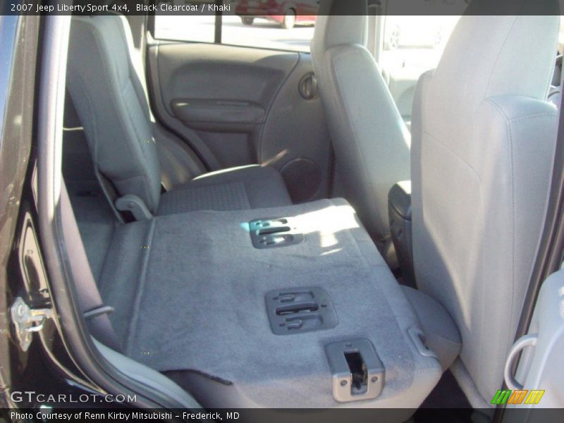 Black Clearcoat / Khaki 2007 Jeep Liberty Sport 4x4