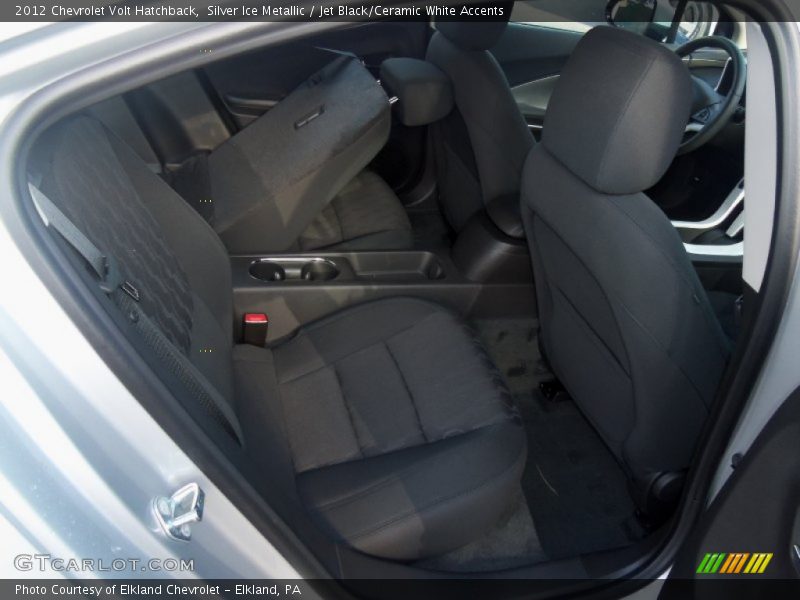 Silver Ice Metallic / Jet Black/Ceramic White Accents 2012 Chevrolet Volt Hatchback