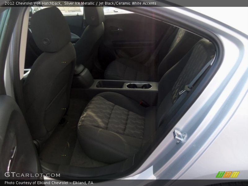 Silver Ice Metallic / Jet Black/Ceramic White Accents 2012 Chevrolet Volt Hatchback