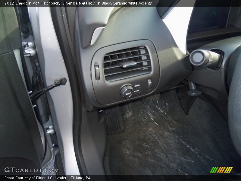 Silver Ice Metallic / Jet Black/Ceramic White Accents 2012 Chevrolet Volt Hatchback