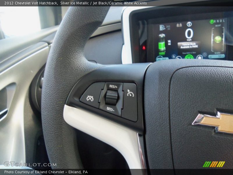 Controls of 2012 Volt Hatchback