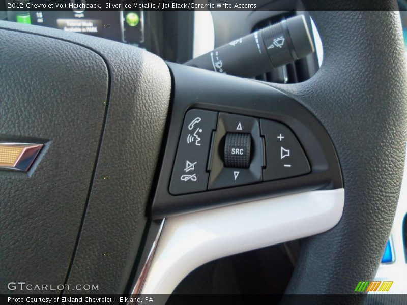 Controls of 2012 Volt Hatchback