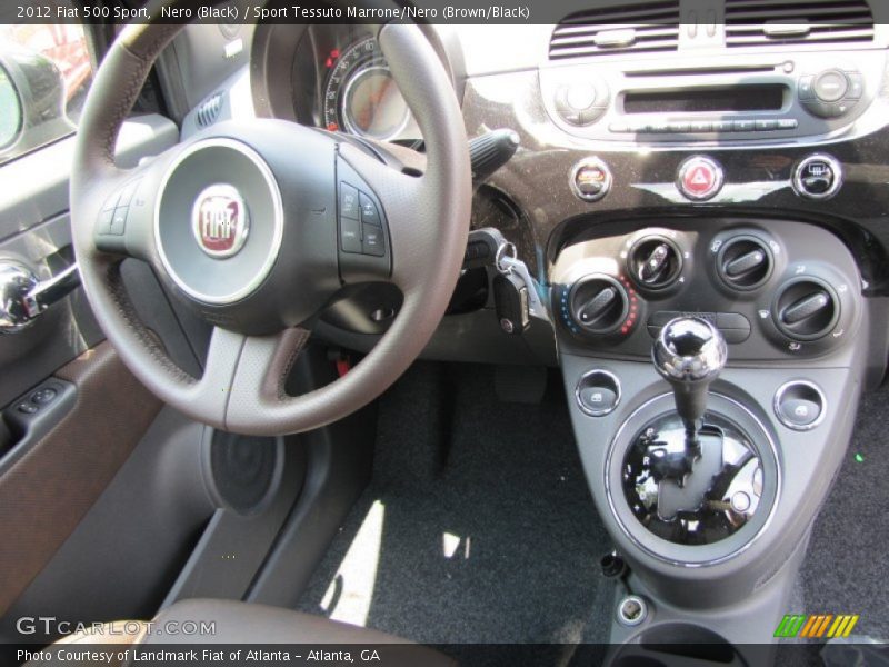 Dashboard of 2012 500 Sport