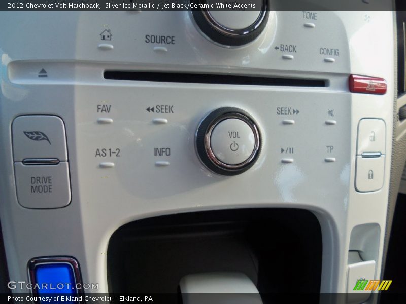 Controls of 2012 Volt Hatchback