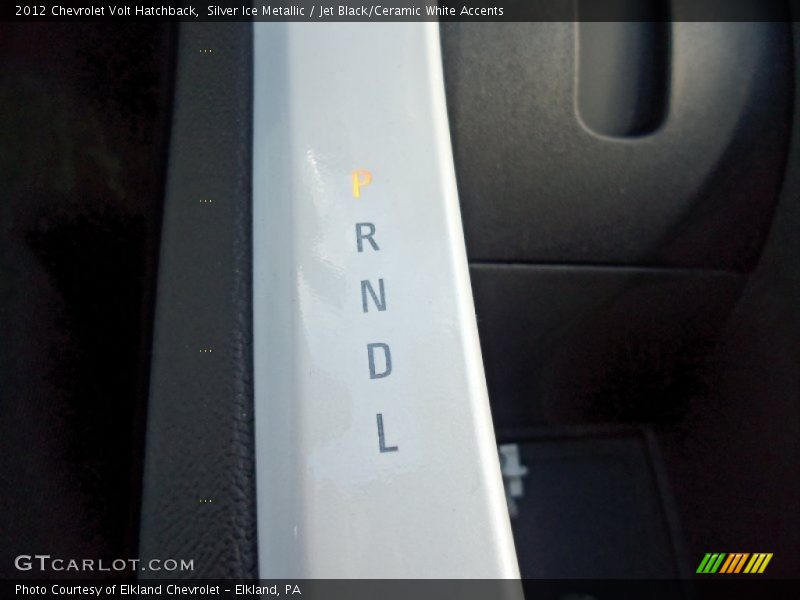 Silver Ice Metallic / Jet Black/Ceramic White Accents 2012 Chevrolet Volt Hatchback