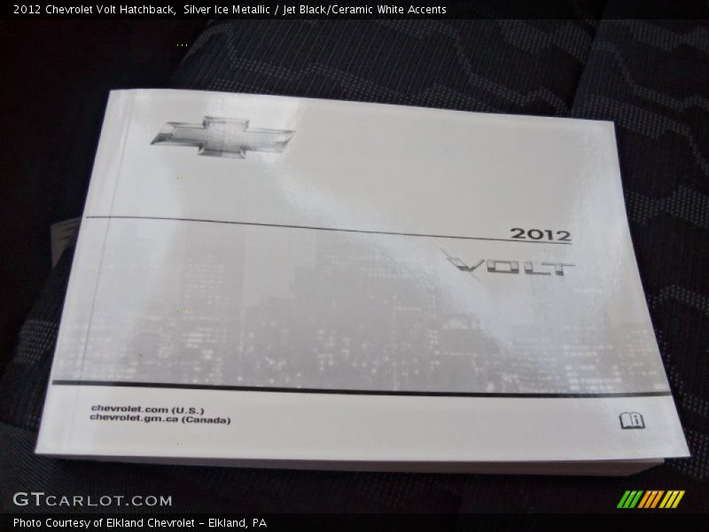 Books/Manuals of 2012 Volt Hatchback