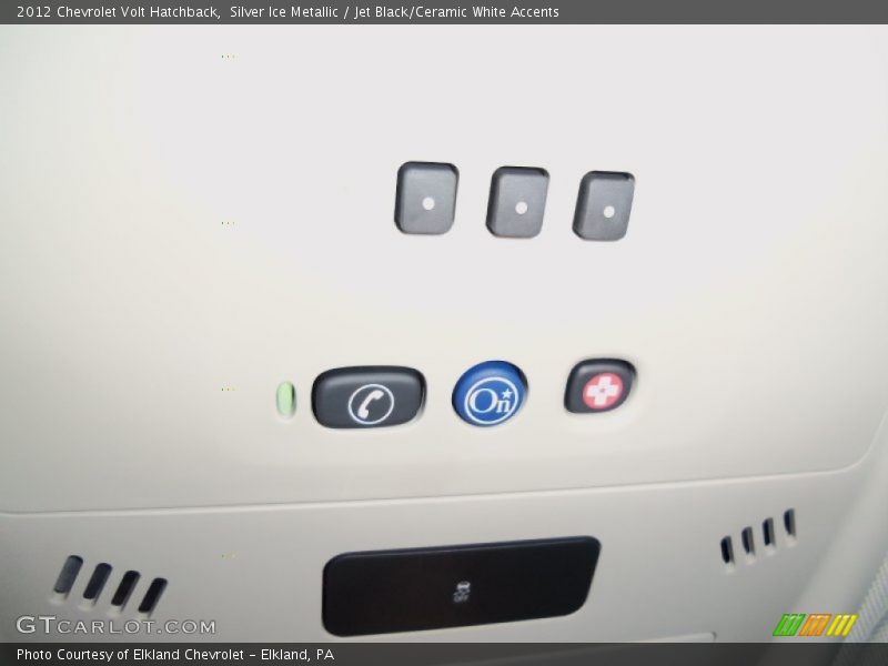 Controls of 2012 Volt Hatchback