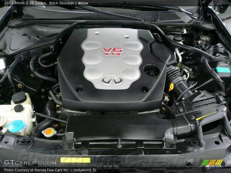 Black Obsidian / Willow 2003 Infiniti G 35 Coupe