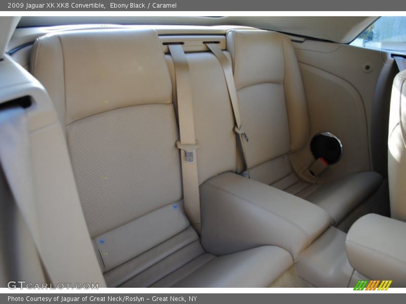 Ebony Black / Caramel 2009 Jaguar XK XK8 Convertible