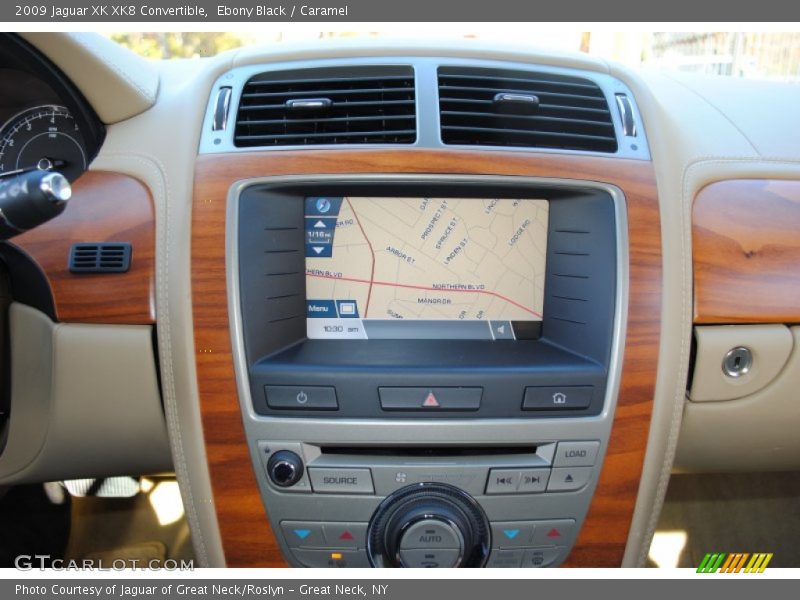 Ebony Black / Caramel 2009 Jaguar XK XK8 Convertible