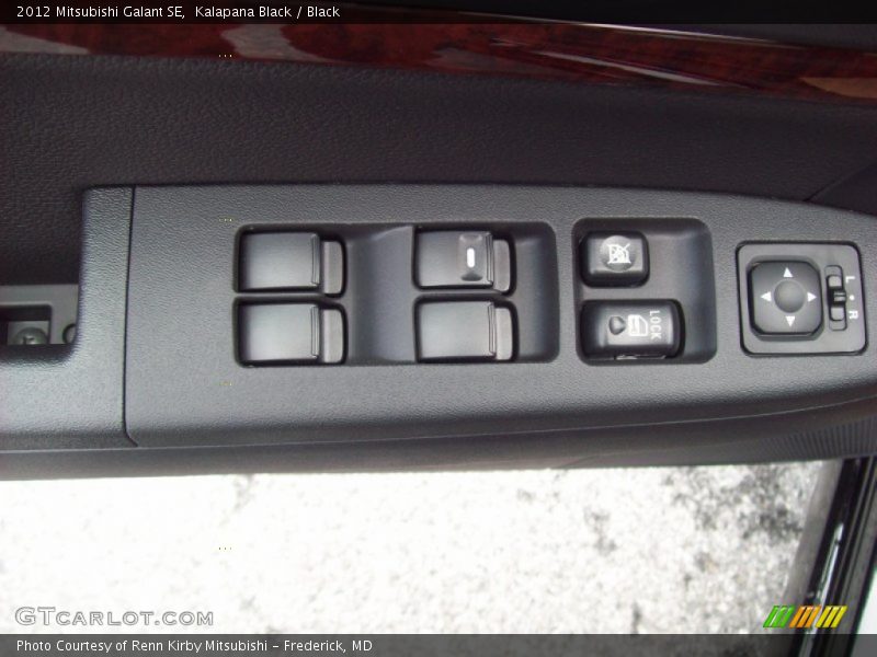 Controls of 2012 Galant SE