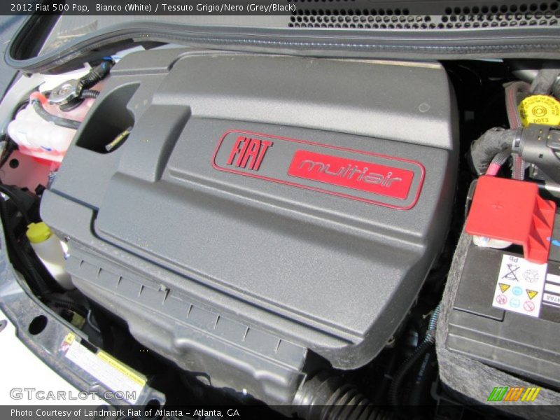  2012 500 Pop Engine - 1.4 Liter SOHC 16-Valve MultiAir 4 Cylinder