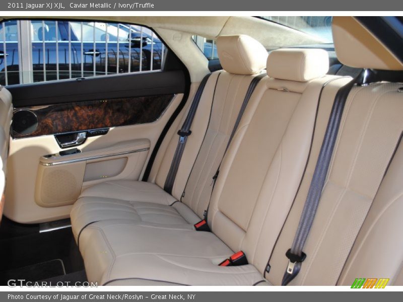 Caviar Metallic / Ivory/Truffle 2011 Jaguar XJ XJL