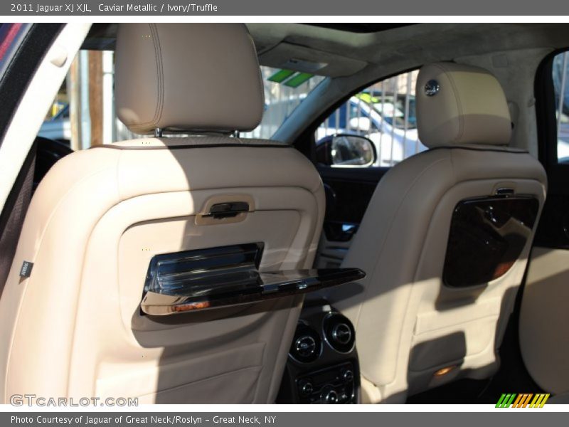 Caviar Metallic / Ivory/Truffle 2011 Jaguar XJ XJL