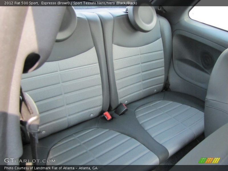  2012 500 Sport Sport Tessuto Nero/Nero (Black/Black) Interior