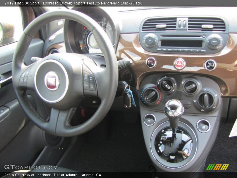 Dashboard of 2012 500 Sport