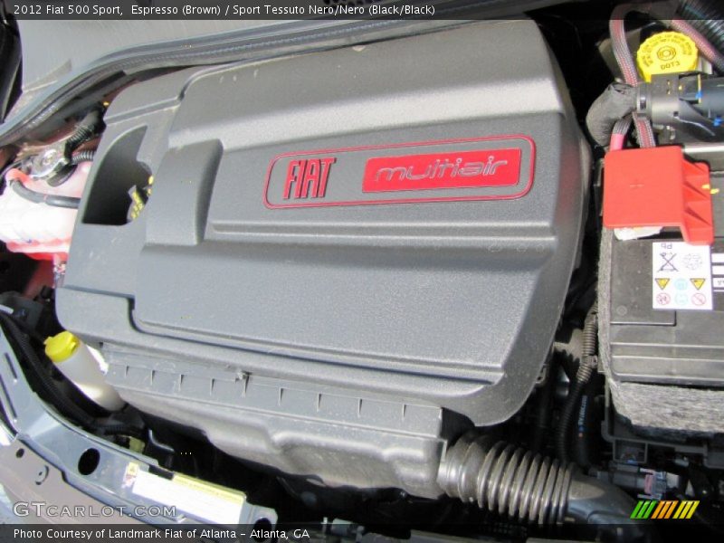  2012 500 Sport Engine - 1.4 Liter SOHC 16-Valve MultiAir 4 Cylinder