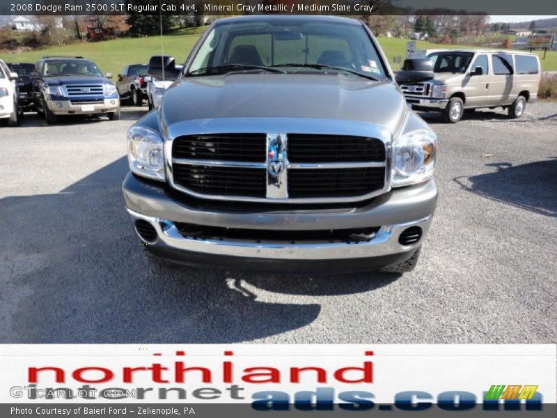Mineral Gray Metallic / Medium Slate Gray 2008 Dodge Ram 2500 SLT Regular Cab 4x4