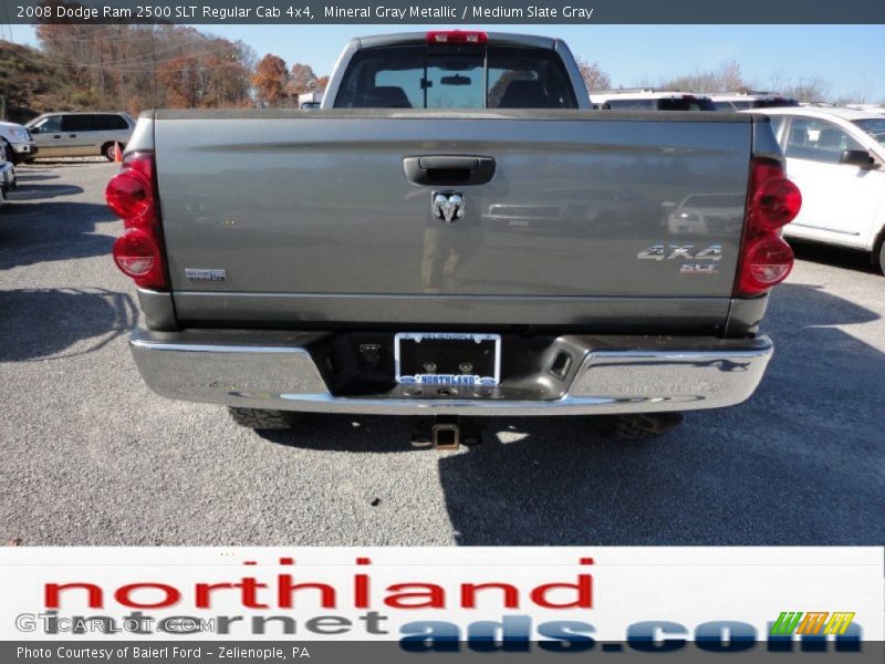 Mineral Gray Metallic / Medium Slate Gray 2008 Dodge Ram 2500 SLT Regular Cab 4x4