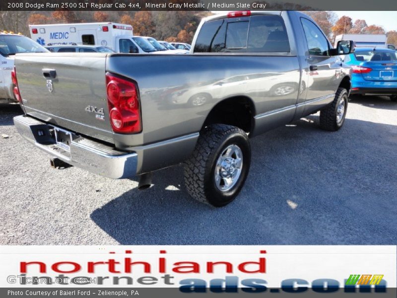 Mineral Gray Metallic / Medium Slate Gray 2008 Dodge Ram 2500 SLT Regular Cab 4x4