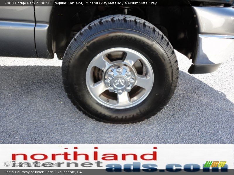 Mineral Gray Metallic / Medium Slate Gray 2008 Dodge Ram 2500 SLT Regular Cab 4x4