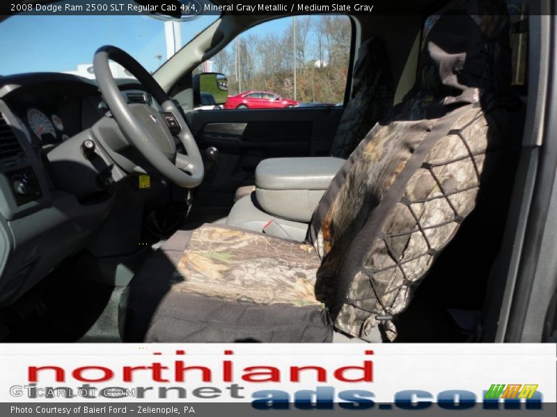 Mineral Gray Metallic / Medium Slate Gray 2008 Dodge Ram 2500 SLT Regular Cab 4x4