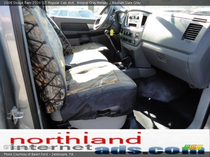 Mineral Gray Metallic / Medium Slate Gray 2008 Dodge Ram 2500 SLT Regular Cab 4x4