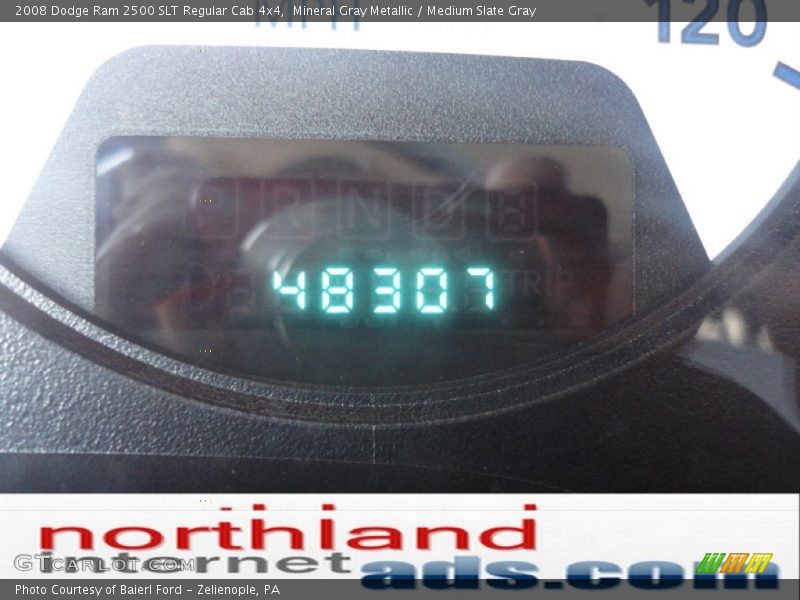 Mineral Gray Metallic / Medium Slate Gray 2008 Dodge Ram 2500 SLT Regular Cab 4x4