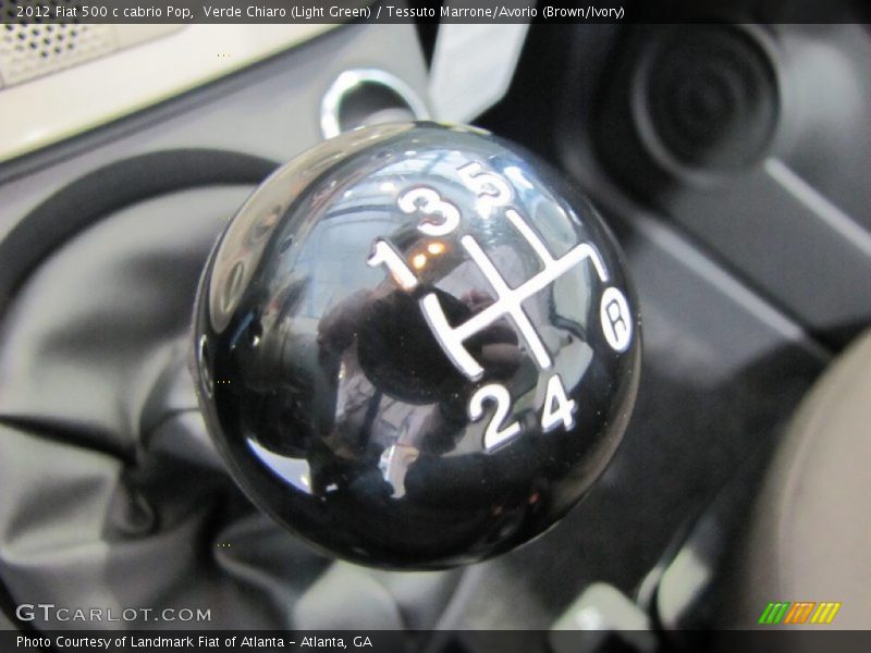  2012 500 c cabrio Pop 5 Speed Manual Shifter