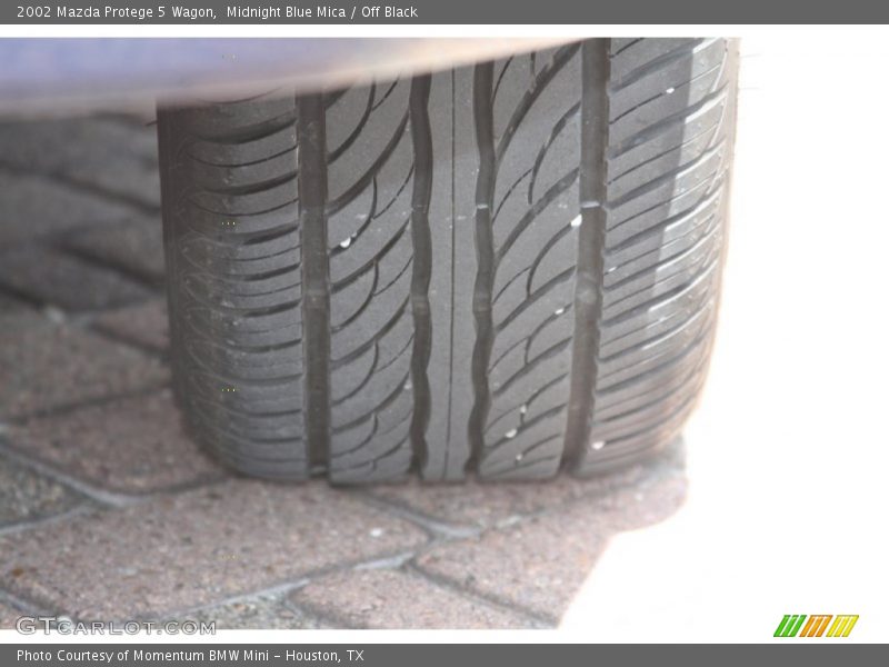 Midnight Blue Mica / Off Black 2002 Mazda Protege 5 Wagon