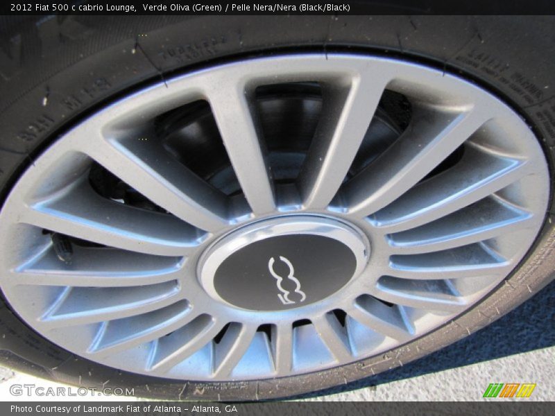  2012 500 c cabrio Lounge Wheel