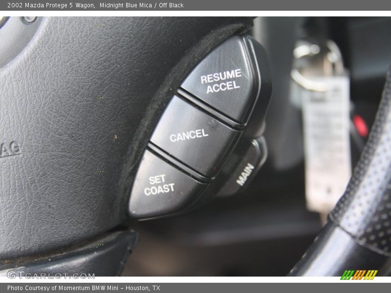 Midnight Blue Mica / Off Black 2002 Mazda Protege 5 Wagon