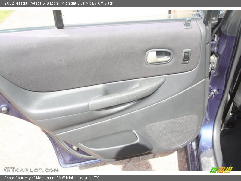 Midnight Blue Mica / Off Black 2002 Mazda Protege 5 Wagon
