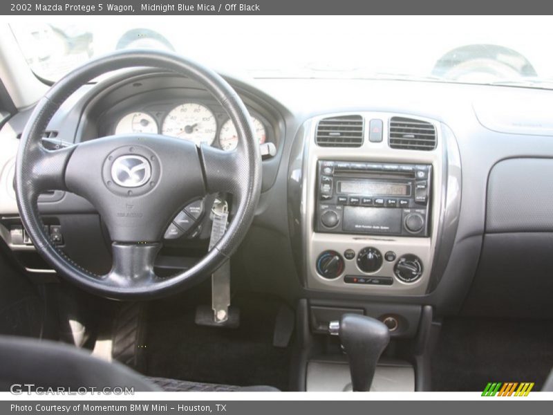 Midnight Blue Mica / Off Black 2002 Mazda Protege 5 Wagon