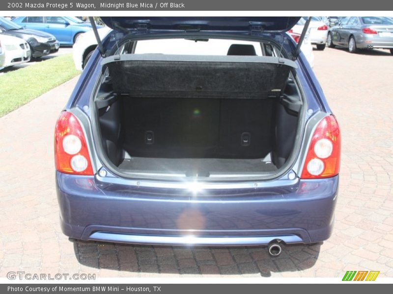Midnight Blue Mica / Off Black 2002 Mazda Protege 5 Wagon