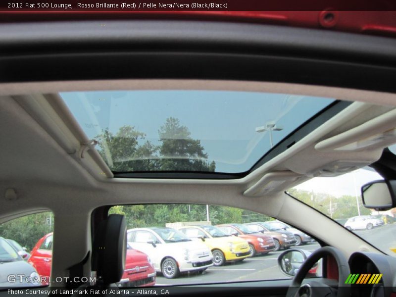Sunroof of 2012 500 Lounge