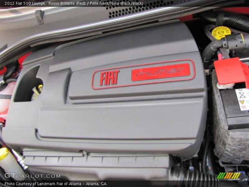  2012 500 Lounge Engine - 1.4 Liter SOHC 16-Valve MultiAir 4 Cylinder