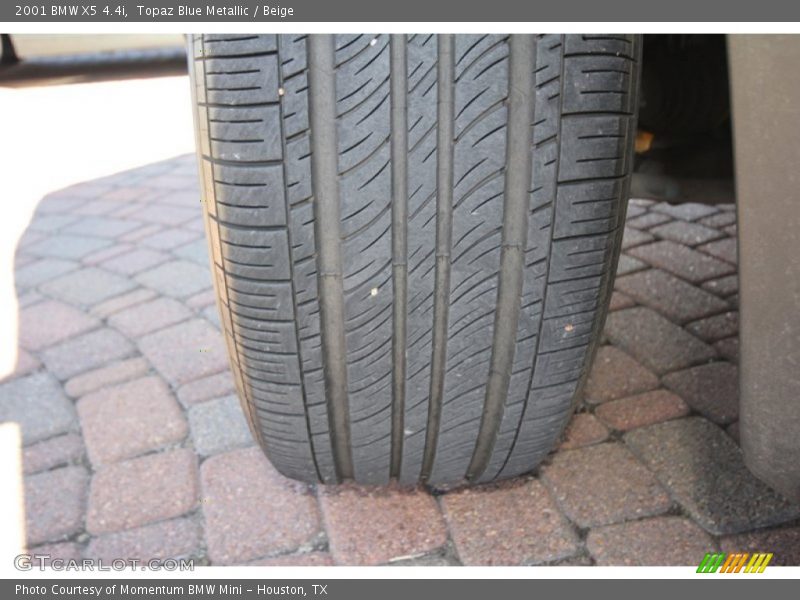 Topaz Blue Metallic / Beige 2001 BMW X5 4.4i
